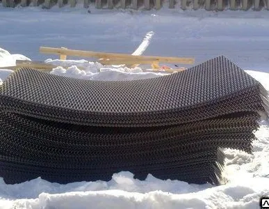 фото Просечно-вытяжной лист ПВЛ 406 размеры листа ПВЛ-406 1200х2900 мм