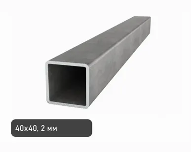 фото Труба профильная 40×40×2 мм