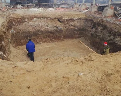фото Разработка грунта механизированным способом