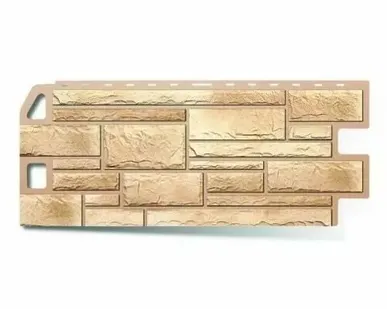 фото Цокольный сайдинг альта-профиль - коллекция "камень", известняк