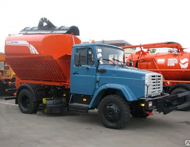 фото ПР-01.00.000 Пескоразбрасыватель на КАМАЗ
в