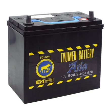 Фото №0 Аккумулятор Тюмень Asia 50 Ач о.п.