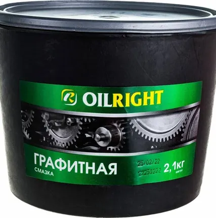 Фото №0 Смазка графитная "Oilright" 2,1кг