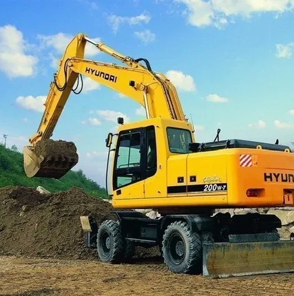 Фото №0 Аренда колёсного экскаватора 0.4 м3