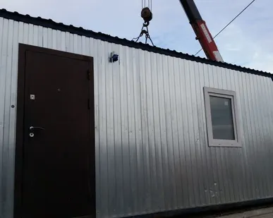 фото Перевозка бытовых модулей