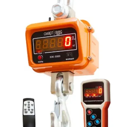 Фото №0 Весы крановые ВЭК-10000 лайт с дублированием показаний на пульт