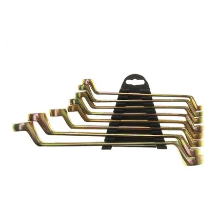 Фото №0 Набор ключей накидных TUNDRA basic, холдер, желтый цинк, 8 шт, 8-22 мм