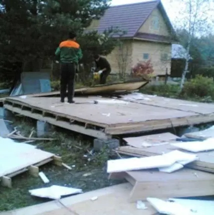 Фото №0 Демонтаж перекрытий здания