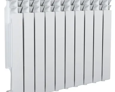 фото РАДИАТОР "TROPIC" 350 АЛЮМИНИЕВЫЙ 12 СЕКЦИЙ