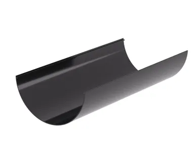 фото Желоб английский ПВХ Grand Line 3м графит (RAL 7024)