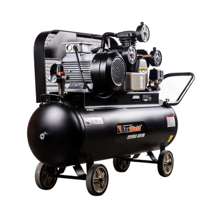 Фото №3 Компрессор масляный ременной AEROMAX 420/100