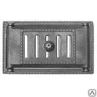 Фото №0 Дверь каминная поддувальная ДПК (Р) краш. Черная