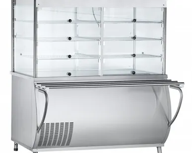 фото Прилавок-витрина холодильный ПВВ(Н)-70М-С-ОК с охлаждаемой камерой
