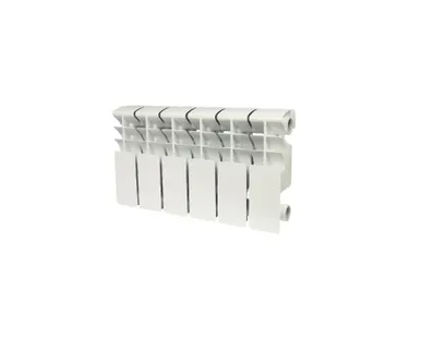 фото Радиатор алюминиевый ROMMER Plus 200 мм (6 секционный)