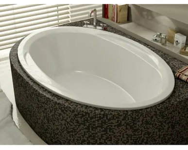 фото Встраиваемая акриловая ванна Vayer Opal 180х120 (комплект)