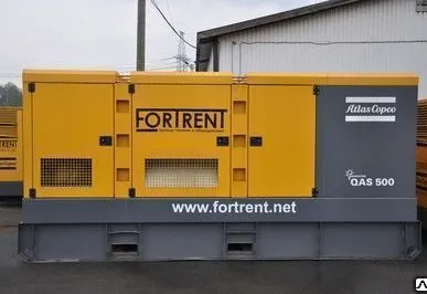 фото Аренда дизель генератора Atlas Copco QAS 500