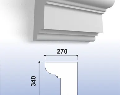 фото Карниз (лепнина) К076