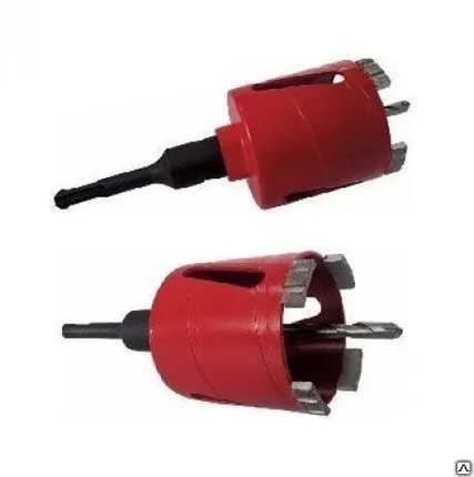 Фото №0 Сверло алмазное сегментное с переходником М16-SDS+ d68