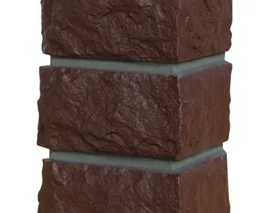 фото Угол наружный для панелей Камелот премиум Шоколад 392х150мм, Grand Line