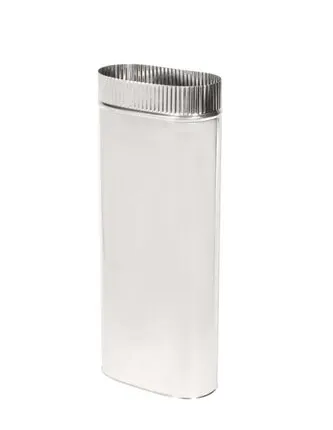 Фото №0 Труба овал моно L=500 120х240, СТАНДАРТ AISI 304, 0,8мм (ТиС)