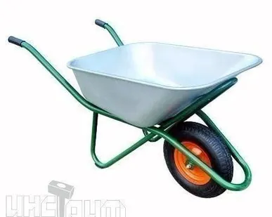 фото Тачка строительная 110л усиленнная