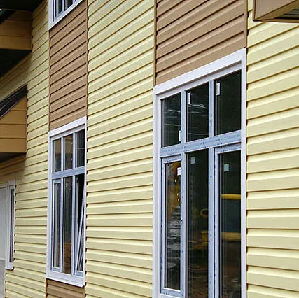 Фото №2 Сайдинг виниловый Docke STANDARD D4D 3*0,203 , 0,61 м2 БАНАН (желтый)