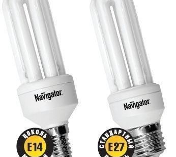 фото Лампа энергосберегающая Navigator NCL-3U-20-827-E27 D38x148