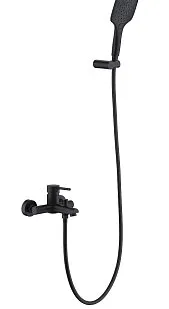 фото Смеситель для ванны с душем Creto Element 2.0-BSM-BK матовый черный
