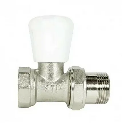 Фото №0 Клапан регулирующий прямой 1/2 внутренняя/наружная резьба STI 2033