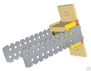 Фото №0 Виброизолирующий потолочный подвес ВИБРОФЛЕКС-К15