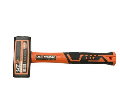 фото Кувалда 1000гр. кованная с пластиковой ручкой "LIT"