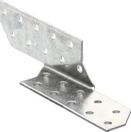 Фото №0 Держатель балки левый 250*40*40*2, оцинкованный