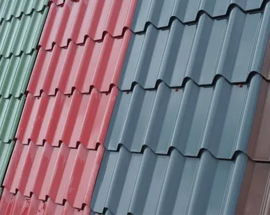 фото Металлочерепица &quot;Испанская дюна&quot; Пурал цвет ассортимент