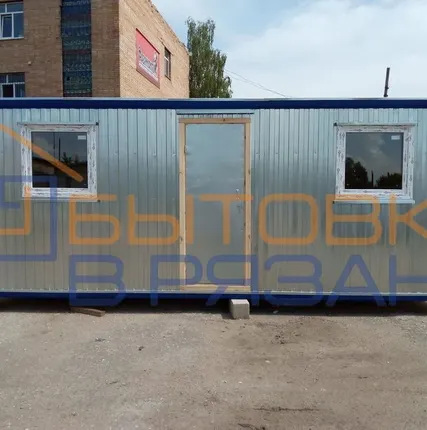 Фото №0 Бытовка БК-04 ДВП Распашной, 6.0х2.4х2.4м