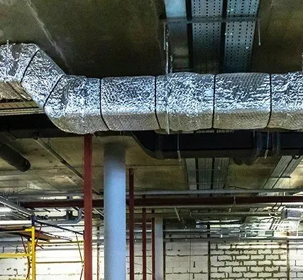 Фото №0 Огнезащита воздуховодов