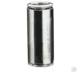 фото Фитинг металлический прямой трубки ПВХ (10 мм.) MPUC10