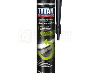фото Герметик ТИТАН битумный для кровли 310мл
