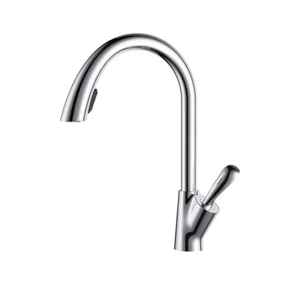 Фото №0 Смеситель для кухни D&K Venice Baciano с выдвижной лейкой