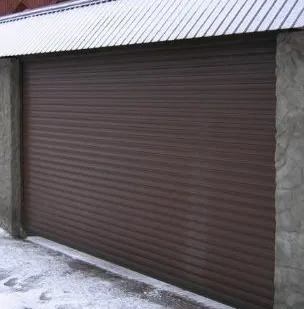 фото Рольставни на ворота