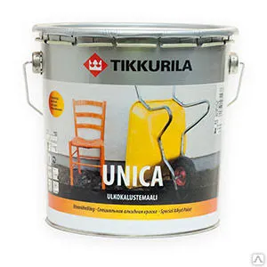 Фото №0 Полуглянцевая алкидная краска Tikkurila Уника - Unica