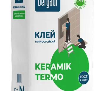 фото Клей БЕРГАУФ Keramik Termo, C2 TЕ /25кг/56шт/