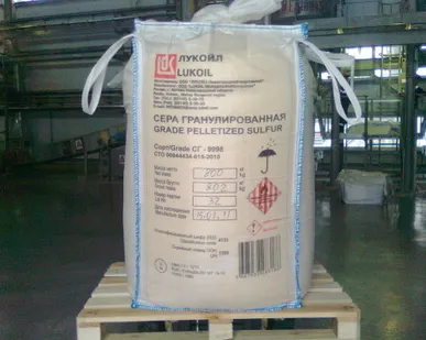 фото Сера газовая гранулированная