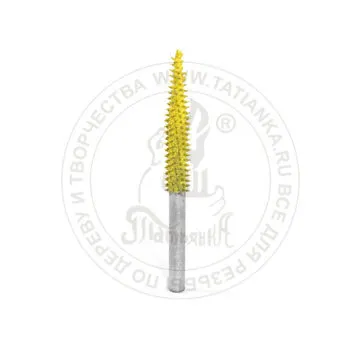 Фото №0 18T18L-40 - Конус, Ø хвостовика 3,2мм, Ø фрезы X 3,2мм, L фрезы 25,4мм (fine/желтая)