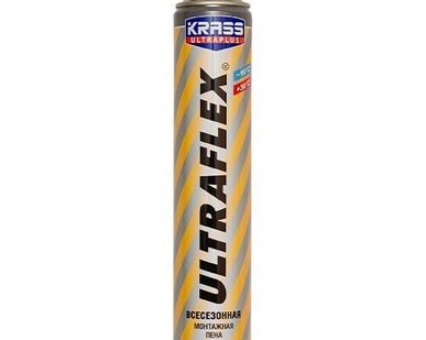 фото Пена монтажная KRASS ULTRAFLEX 65 всесезонная 820мл