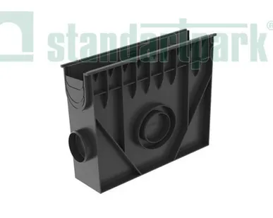 фото 8080 Пескоуловитель PolyMAX Basic пластиковый с корзинкой (А15-С250) ДхШхВ