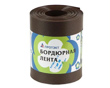 фото Лента бордюрная серии "Палисад" корич. Протэкт БЛ-15/10