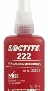 фото Loctite 222 Резьбовой фиксатор средней прочности 50мл