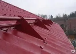 фото Снегозадержатели для кровли