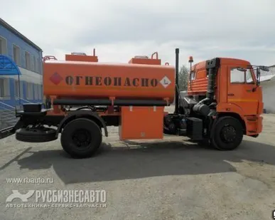 фото Автотопливозаправщик  4923S4-01 (АТЗ-8,5 м3, 2 отс, КАМАЗ-43253 )
