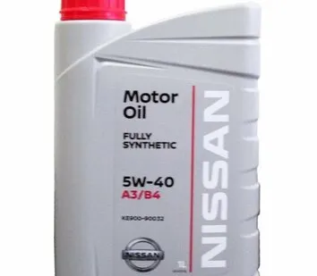 фото Nissan Motor 5W40 1л (КЕ9009-0032) синтетическое